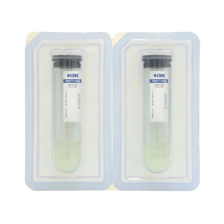 PRP Tube 30ml-40ml with Anticoagulant and Separation Gel